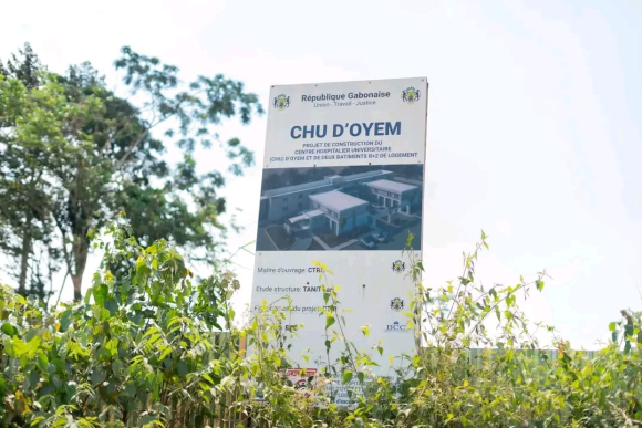 SANTE: Le chantier du futur CHU d&rsquo;Oyem va bon train