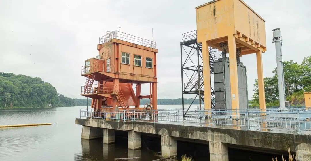 Haut-Ogooué: inspection des barrages hydroélectriques de Poubara