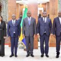 Prestation de serment de quatre Ambassadeurs du Gabonnouvellement accrédités