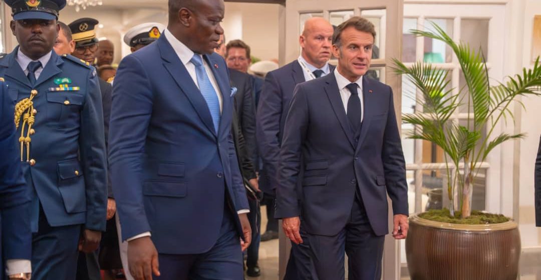Sommet Africa Forward: le Numéro Un gabonais s&rsquo;entretient avec Son Homologue français