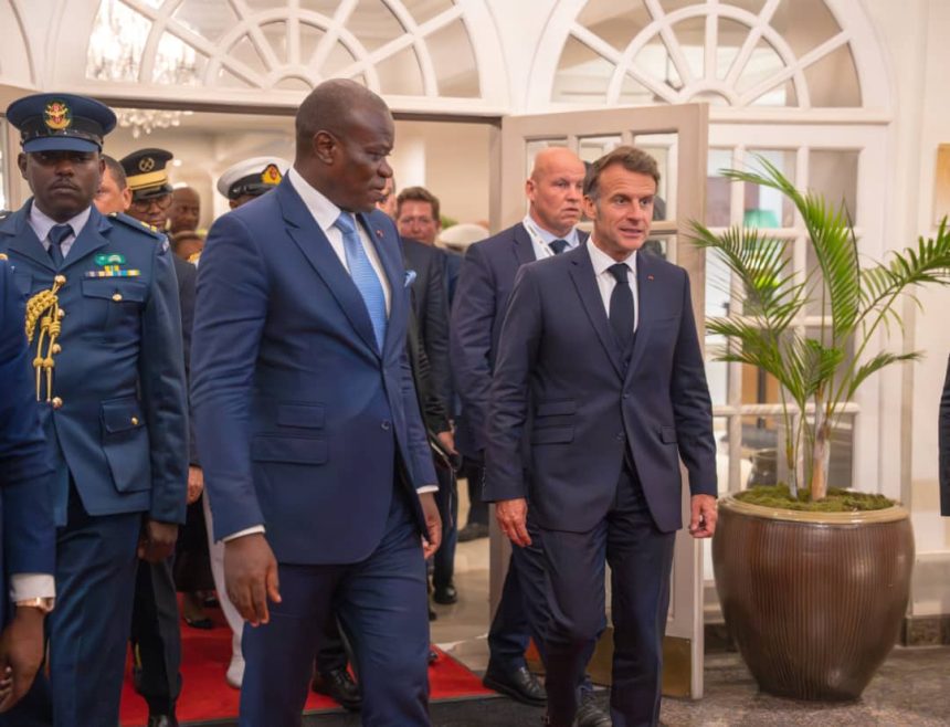 Sommet Africa Forward: le Numéro Un gabonais s&rsquo;entretient avec Son Homologue français
