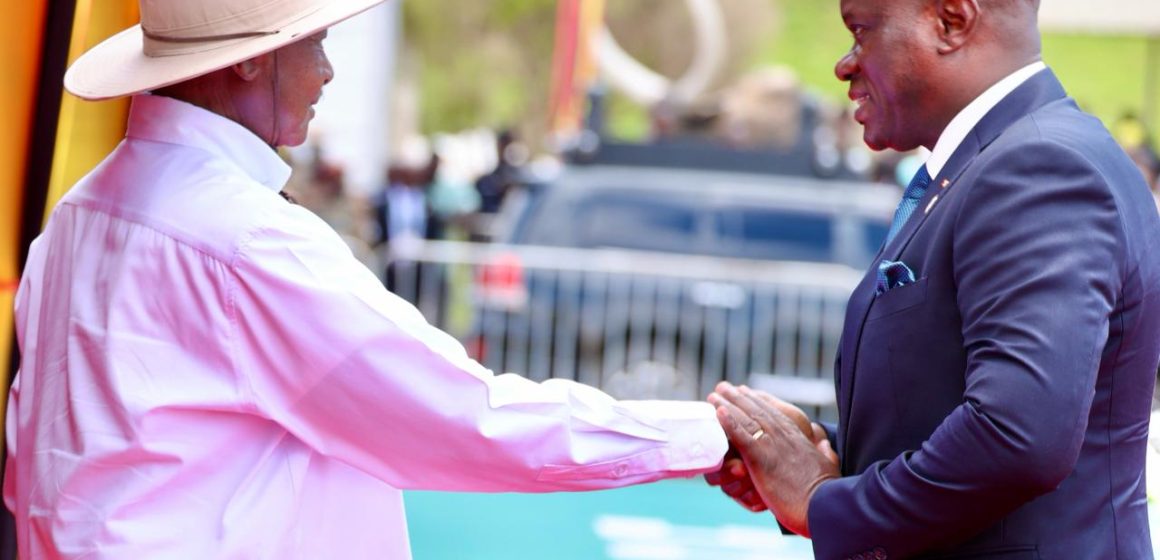 Kampala: le Chef de l&rsquo;État prend part à la cérémonie d&rsquo;investiture de son homologue ougandais