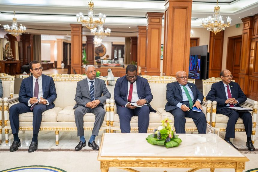 Gabon: Une importante délégation de l’UA reçue au Palais du Bord de Mer