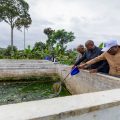 Renforcement de la sécurité alimentaire : Oligui Nguema évalue les perspectives de développement du site piscicole à Minvoul