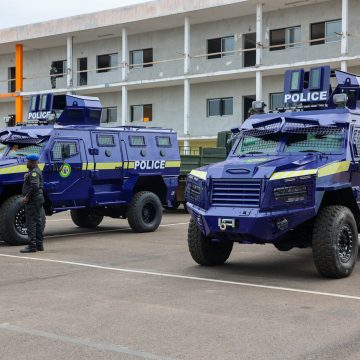 Défense et Sécurité : le Gabon réceptionne des véhicules tactiques blindés de type Panthera T8