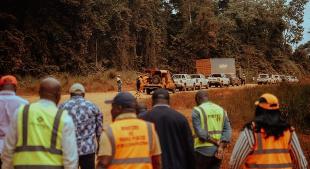image Route Alembe-Lopé-carrefour Leroy- Mikouyi: lancement des travaux d’un chantier stratégique