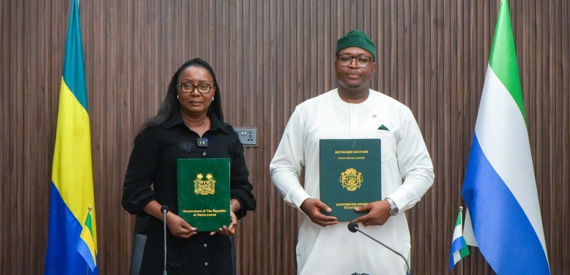 Le Gabon et la Sierra Leone redynamisent leurs relations diplomatiques