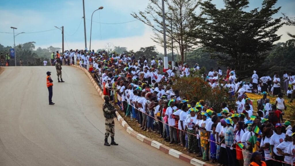 image Ogooué-Ivindo : une population en liesse pour accueillir le Chef de l’Etat