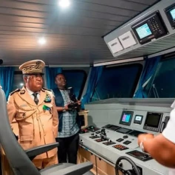 Renforcement de la Marine Nationale: le Gabon se dote d&rsquo;un nouveau patrouilleur rapide