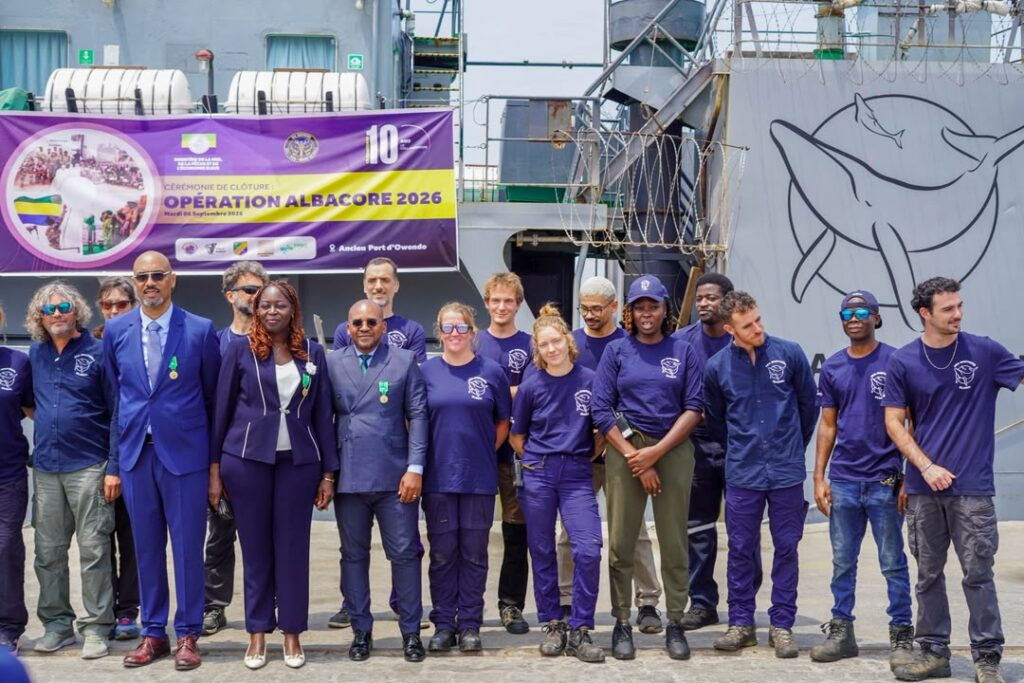 image Protection des eaux gabonaises: le Gabon et SEA Shepherd global célèbrent une décennie de coopération